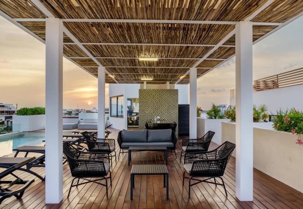 Apartamento Encantador Departamento/roof Top Vista Al Mar/gym *
